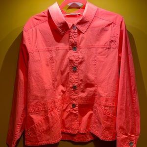 Lulu B Coral Summer Jacket XL